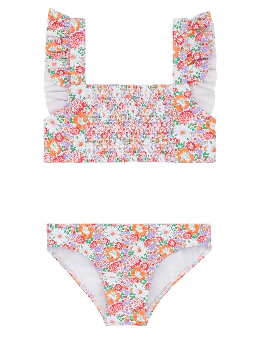 Minnow Girls Island Blossom Bikini sz 7/8
